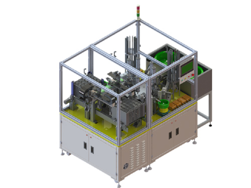 Rectifier silicon automatic assembly machine